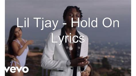 hold on lyrics|hold on lyrics lil tjay.